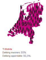 T-mobile 4g dekking
